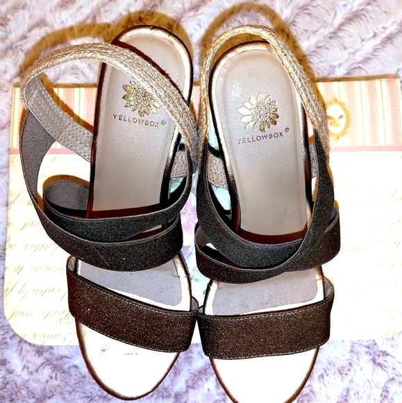 Yellowbox Platform Wedge Sandals - Picture 4 of 6